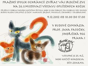 Zaproszenie: 26. wystawa porzuconych kotów