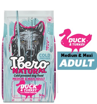 Ibero Cold Press Adult Duck & Turkey