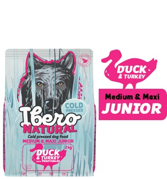 Ibero Cold Press Junior Duck & Turkey