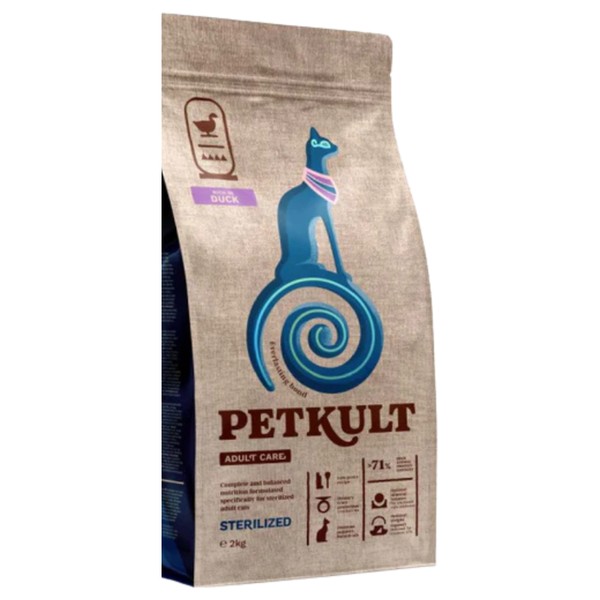 Petkult Cat Sterilised Duck